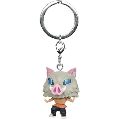 Image de Funko Pop! Keychain: Demon Slayer 7th Form Inosuke Hashibira Mini Figurine en Vinyle à Collectionner Porte clés Fantaisie Cadeau de Noël Idée Produits Officiels