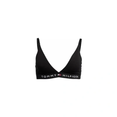Image de Tommy Hilfiger Unlined Triangle Soutiengorge triangle, Femme, Taille: Medium, Black