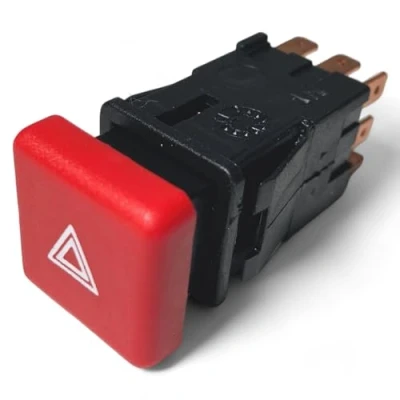 Image de Interrupteur Bouton de Warning Feux Détresse compatible pour Jumper Ducato Boxer (1994 2002) 1300456808 6552CX