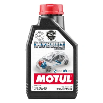 Image de Motul HYBRID 0W 16 1I Huile moteur 107153 TOYOTA: RAV4 IV SUV, Yaris III 3/5 portes, Auris 5 MITSUBISHI: ASX PAJERO 4, OUTLANDER 3