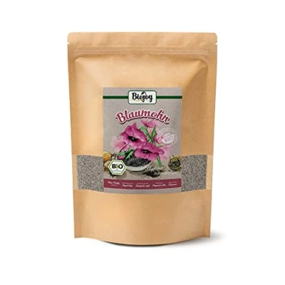 Image de Biojoy Graines de pavot bleu BIO (1 kg), entières, sans additifs