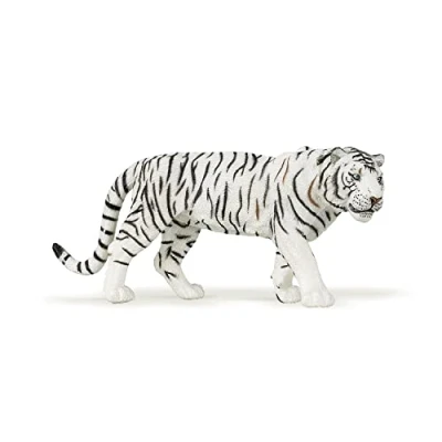 Image de Papo Figurine animal Tigre Blanc, Majesté des Félins Sauvages, Jouet enfant dès 3 Ans Découverte de la Faune et Sensibilisation à Conservation Espèces