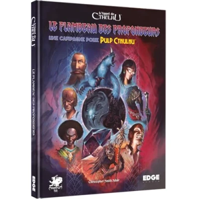 Image de l&#039;appel de Cthulhu Le Flambeau des Profondeurs Jeu Rôle Société 1 Joueur et Plus A partir 14 Ans Version Française
