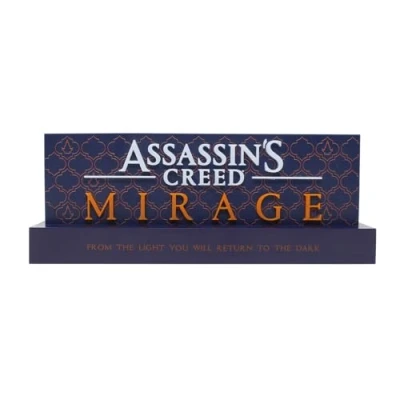 Image de Lampe LED NEAMEDIA ICONS ASSASSIN&#039;S CREED MIRAGE EDITION 22 CM Noir Intérieur Mixte