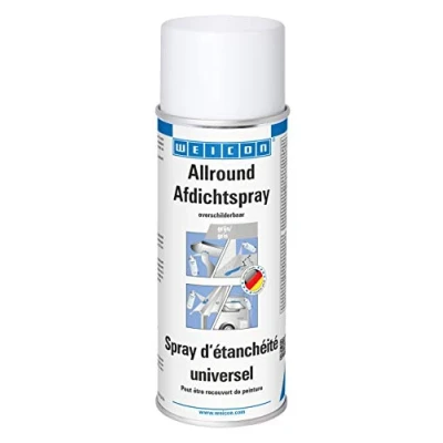 Image de WEICON Spray d&#039;Étanchéité Universel 400 ml/Spray adhésif plastique gris/Pour remplir joints et fissures