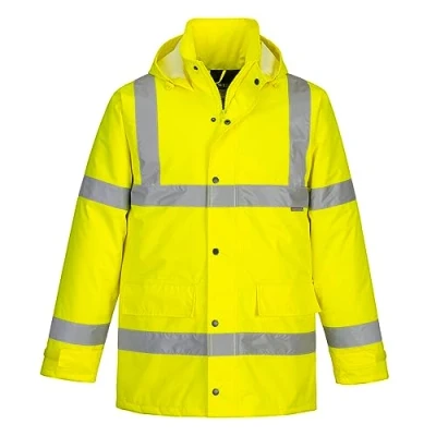 Image de Portwest Parka Hi Vis Traffic, Couleur: Jaune, Taille: 6XL, S460YER6XL
