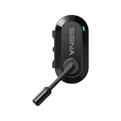 Image de SENA BiKom 20 Système de Communication Mesh pour activités en Plein air, léger ne pesant Que grammes (Noir, Pack Double)