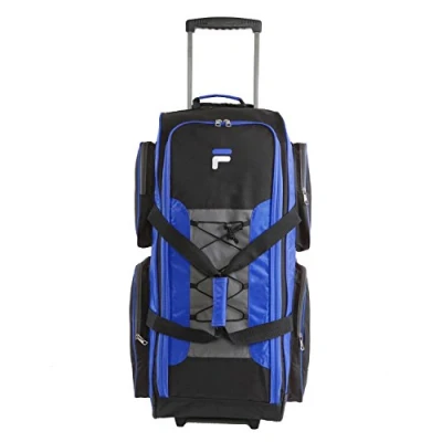 Image de Fila Grand Rouleau léger de 81,3 cm, Bleu, Taille Unique, Sac Sport à roulettes cm