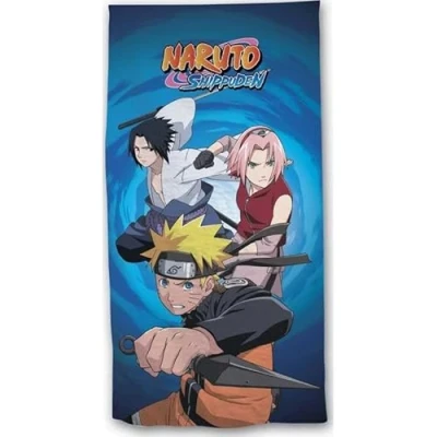 Image de Drap de Plage Naruto Shippuden ou Serviette Bain 70 X 140 Cm en Coton (Drap Naruto)