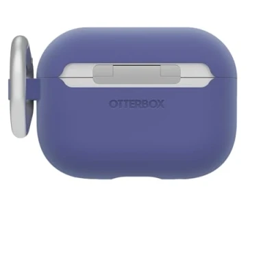 Image de OtterBox Coque Soft Touch pour AirPods Pro (1e gen / 2e gen) &amp; 2, de Protection Antichoc, Anti Chute, Ultra Mince, Rayures et éraflures Apple AirPods, Violet foncé