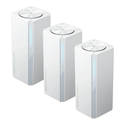 Image de Système Mesh XIAOMI AX3000 NE EU Wi Fi 6 3 unités Couleur Blanc