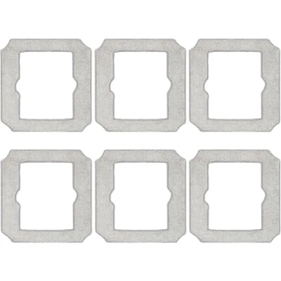 Image de Lot de 6 chiffons lavables pour robot nettoyeur vitres ECOVACS Winbot Mini, W CC02 0012