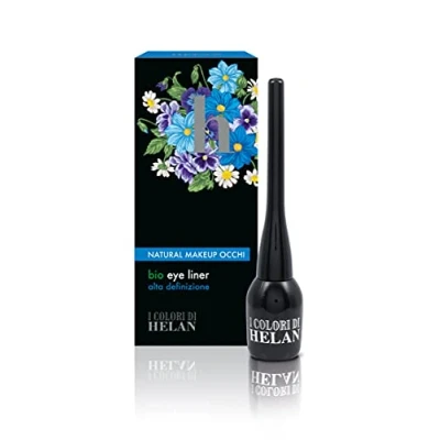 Image de Helan Eye Liner Noir, Idéal comme Maquillage Yeux qui Offre Douceur et Couleur Intense dès le Premier Passage, Crayon Noir pour les Yeux, Makeup Naturel Doux Soin Femme, 3 ml Made in Italy