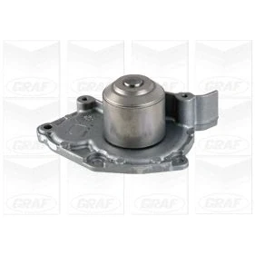 Image de GRAF PA907 Pompe à eau avec joint d&#039;étanchéite mécanique Tôle d&#039;acier 52 pour transmission par courroie de distribution RENAULT: MEGANE 2, SCENIC 2