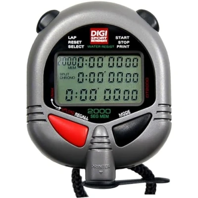 Image de Digi Sport Instruments Chronomètre 2000 mémoires Version USB DT2000
