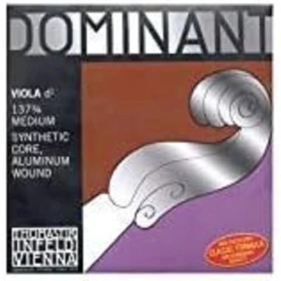 Image de Cordes Thomastik Alto Dominant Noyau plein nylon Taille 3/4; Ré Alu.
