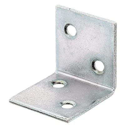 Image de Alberts 847494 Équerre large galvanisé Sendzimir 30 x mm kit de 100