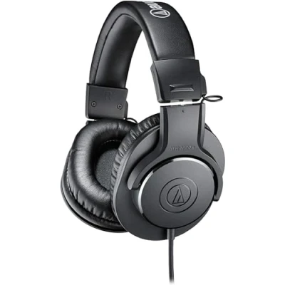 Image de Audio Technica ATH M20X Casque de Monitoring Fermé Dynamique Noir