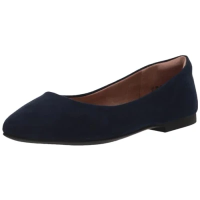 Image de Amazon Essentials Ballerines à Bout Pointu Femme, Bleu Marine, 39 EU