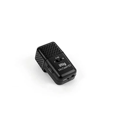 Image de Microphone compact IK Multimedia iRig Mic Cast HD Directivité ajustable sur prise USB pour smartphone et iPad