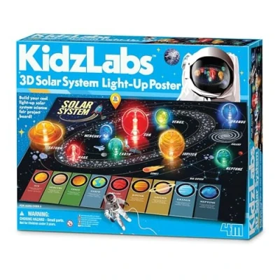 Image de Kidzlabs Poster 3D Système Solaire