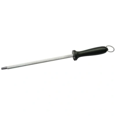 Image de Nirosta 43355 Fusil à aiguiser en Acier inoxydable, Aiguiseur couteaux, Plastique, 30,5 cm