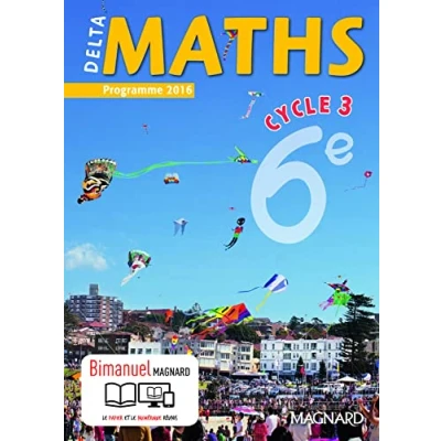 Image de Delta maths 6e cycle 3 Nouveau programme 2016 Livre d’occasion Très bon