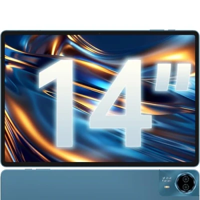 Image de TECLAST T70 Tablette Tactile 14&#039;&#039; Pouces Android 14, Top Gaming Tablet MTK G99 2.2GHz CPU, 20Go RAM+256Go UFS2.2（4To TF） TDDI Incell, 10000mAh/18W, 4G LTE/5G WIFI/GMS/GPS/WidevineL1/3.5MM [2025]