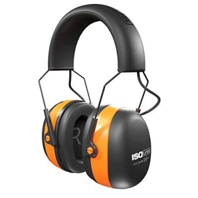Image de ISOtunes Casque anti bruit Bluetooth Air Defender : protection auditive sans fil confortable conforme à la norme EN352 avec 40 heures d&#039;autonomie