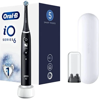 Image de Brosse à dents électrique Oral B iO Series 6 BRAUN Noir 5 modes de brossage Technologies