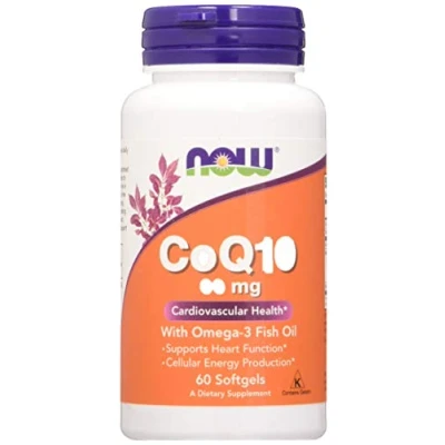 Image de Coq10 With Omega 3, 60Mg 60 Softgels