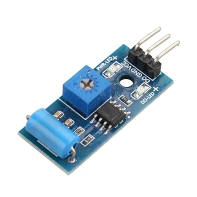 Image de HALJIA SW 420 Module détecteur de vibration pour alarme, fermé au repos Compatible avec Raspberry Pi Arduino