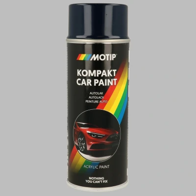 Image de MOTIP 44660 Peinture combinée pour voitures 400ml aérosol Bleu Kompakt blue metallic 400 ml