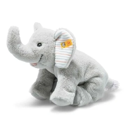 Image de Steiff Soft Cuddly Friends Floppy éléphant Trampili 242656 Gris Clair 20 cm