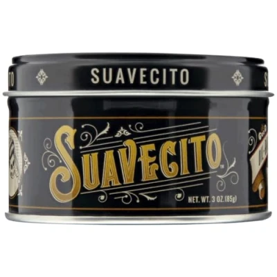 Image de Pommade à base d&#039;huile Suavecito, tenue moyenne et durable, brillance saine, adaptée tous les types de cheveux, appliquer sur cheveux mouillés ou secs 3oz/85g