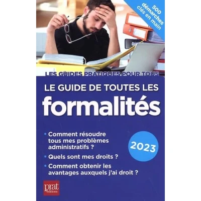 Image de Le guide de toutes les formalités 2023 Livre d’occasion Correct