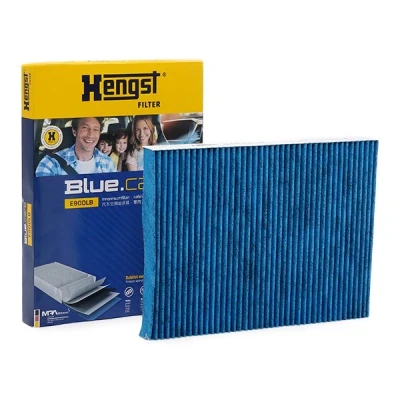 Image de HENGST FILTER E900LB Filtre d&#039;habitacle avec effet antibactérien 280 207 25 VOLKSWAGEN: GOLF 4, 3, Passat B5 GP Berline, AUDI: A3 3/5 portes