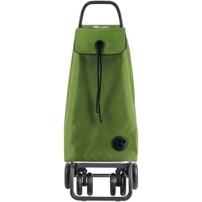 Image de Chariot de Course Rolser I Max MF 4 Roues 2 Pivotantes Pliante Kaki