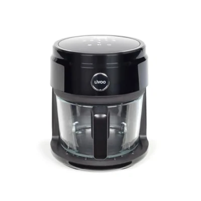 Image de Livoo Friteuse sans huile 3,5 L 1400W, 8 programmes de cuisson, température réglable, 200 C, minuterie