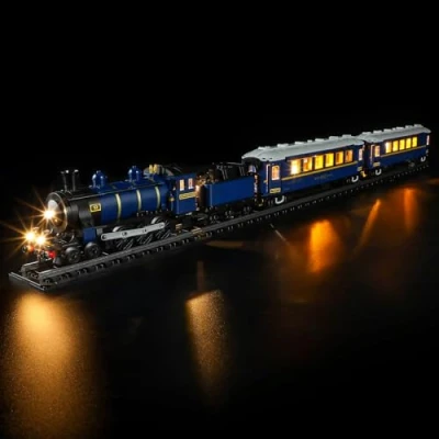 Image de YEABRICKS Lampe LED pour Lego 21344 Ideas The Orient Express Train Blocs de construction (ensemble non inclus), LLK624