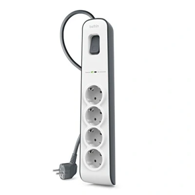 Image de Belkin parafoudre 4 Prises Blanc (sans Port USB)