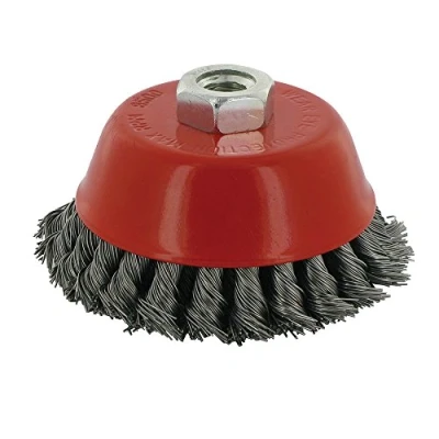 Image de Silverline 763567 Brosse à fils métalliques noués 2 rangs 100 mm