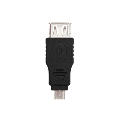 Image de Nanocable 10.02.0004 changeur de genre câble USB Micro B A Noir Neuf