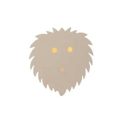 Image de Lucide Charlie Lion applique murale 20 x 4,2 cm 7W LED dimmable incl beige