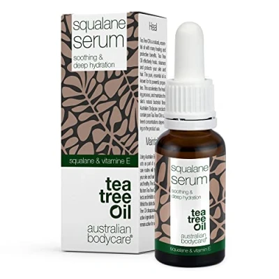 Image de Sérum squalan à la vitamine E, les meilleures huiles pour peau soyeuse Convient tous types de 30 ml