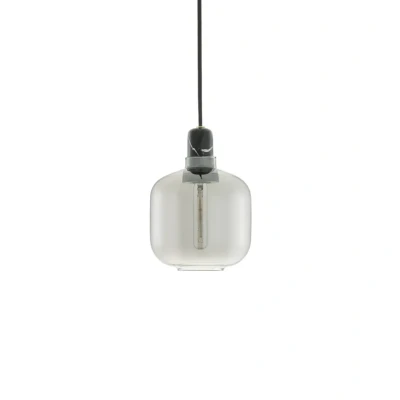 Image de Normann Copenhagen Lampe Amp petite gris noir