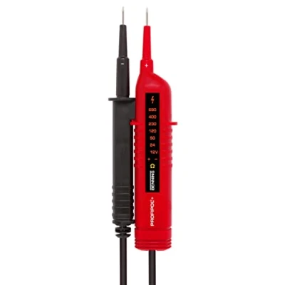 Image de Benning 020023 Profipol+ Testeur de tension et continuité, Rouge/noir