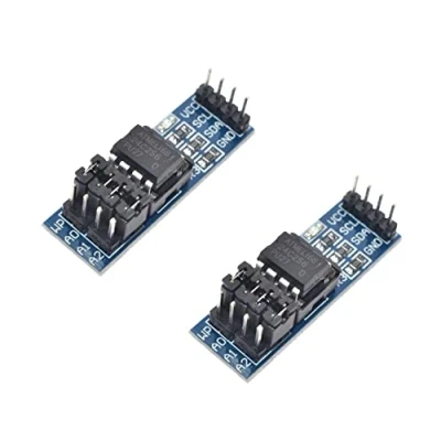 Image de TECNOULAB 2 modules de mémoire EEPROM d&#039;interface AT24C256 I2C