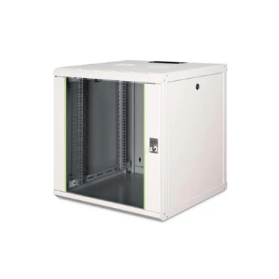 Image de DIGITUS Armoire réseau rack 19 pouces 12U montage mural profondeur 600 mm capacité de charge 100 kg série Unique gris