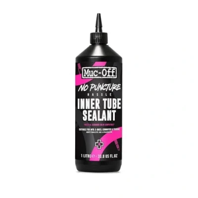 Image de Muc Off No Puncture Hassle Inner Tube Sealant Joint d&#039;étanchéité pour pneus de vélo 1 l qualité supérieure la réparation Chambres à air intérieures avec des Trous allant jusqu&#039;à 4 mm